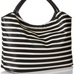 DEL-MANO-Striped-Round-Handle-Hobo-with-Tassels-Shoulder-Bag-0-0