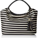 DEL-MANO-Striped-Round-Handle-Hobo-with-Tassels-Shoulder-Bag-0