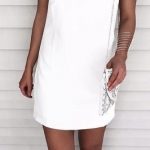 white dress